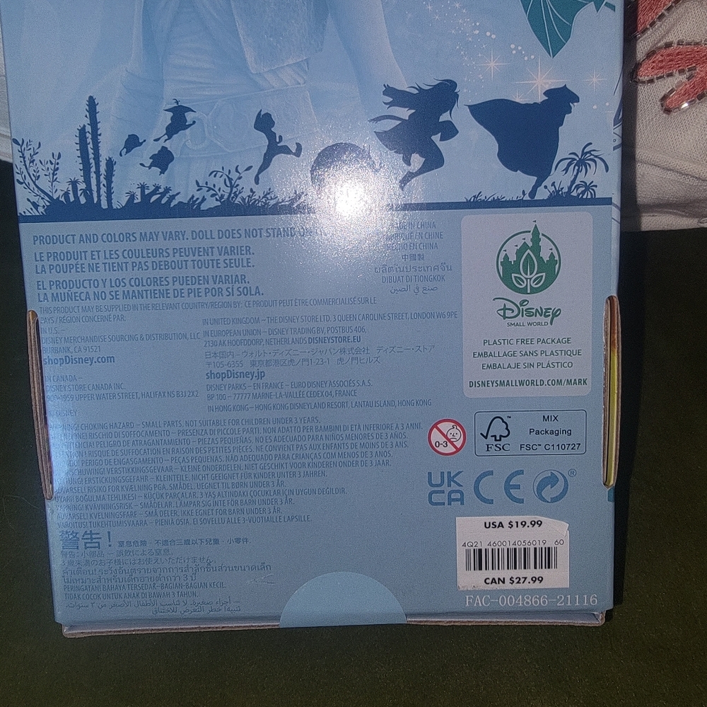New in Box Disney Raya Doll with Brush Of The Last Dragon - Picture 6 of 6